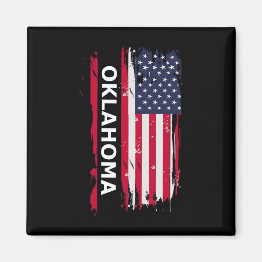 Oklahoma Mens And Women's  Magneet (Voorkant)