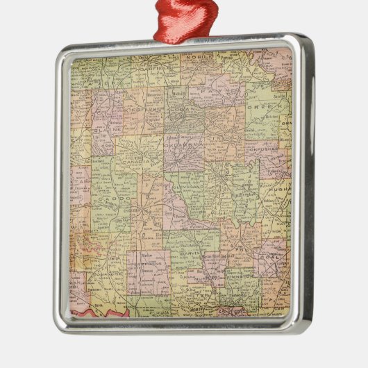 Oklahoma Metalen Ornament (Links)