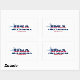 Oklahoma Mijn thuisstaat Sticker