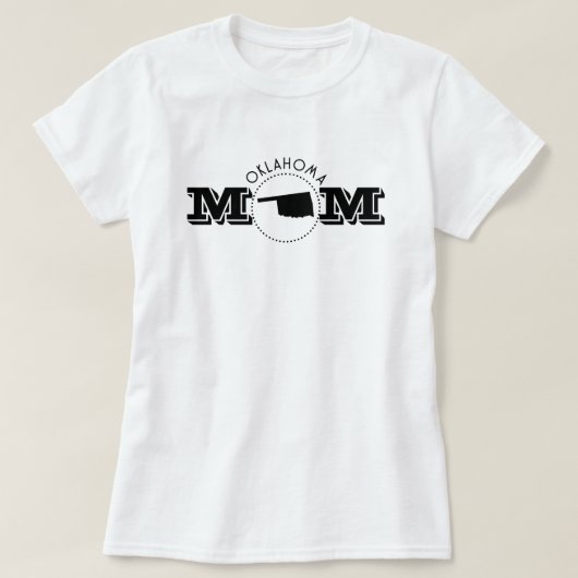 Oklahoma Mom  T-shirt (Design voorkant)