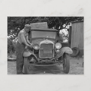 Oklahoma naar Californië, jaren dertig Briefkaart