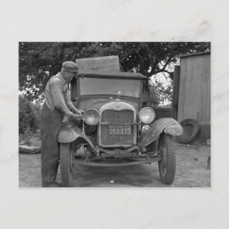 Oklahoma naar Californië, jaren dertig Briefkaart