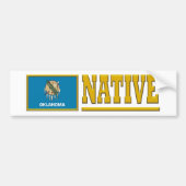 Oklahoma Native Bumpersticker (Voorkant)