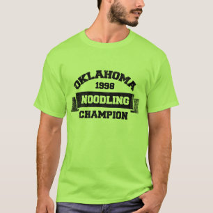 Oklahoma Noodling Champion T-shirt