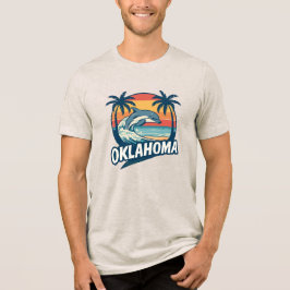 Oklahoma: Oceanside Retreat Tri-Blend Shirt