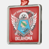 Oklahoma Off Road Adventure 4x4 Trails Mudding Metalen Ornament (Links)