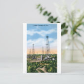 Oklahoma Oil Field Briefkaart (Staand voorkant)