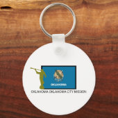 OKLAHOMA OKLAHOMA CITY MISSIE LDS CTR SLEUTELHANGER (Voorkant)