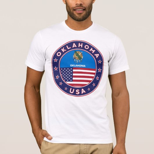 Oklahoma, Oklahoma t-shirt, smog T-shirt (Voorkant)