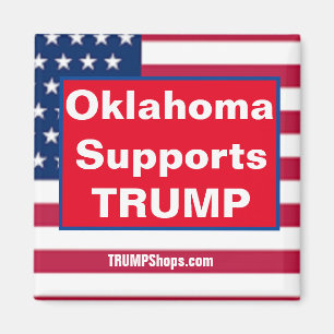 Oklahoma ondersteunt TRUMP magnet