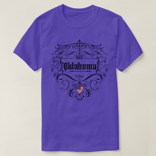 Oklahoma ontwerp t-shirt (Design voorkant)