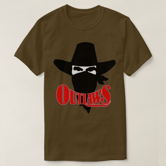 Oklahoma Outlaws 1 T-shirt (Design voorkant)