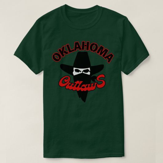 Oklahoma Outlaws uit 1984 T-shirt (Design voorkant)