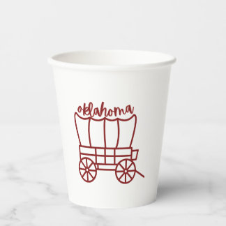 Oklahoma Party Cups Papieren Bekers