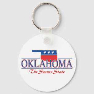 Oklahoma Patriotic Sleutelhanger