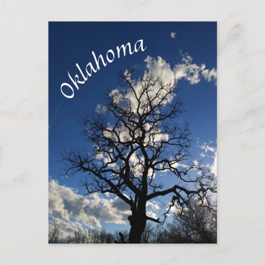 Oklahoma Post Kaart Blue Skies 3 (Voorkant)