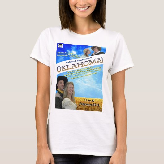 Oklahoma Poster Dames Shirt (Voorkant)