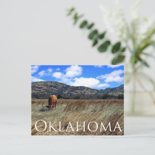 Oklahoma Prairie Briefkaart (Staand voorkant)