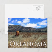 Oklahoma Prairie Briefkaart (Voorkant / Achterkant)