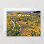 Oklahoma Prairie Briefkaart (Voorkant / Achterkant)