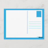 oklahoma pride blur briefkaart (Achterkant)