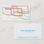 oklahoma pride blur visitekaartje (Voorkant / Achterkant)