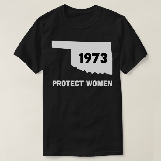 Oklahoma Pro Choice Women's Rights Social Justice T-shirt (Design voorkant)