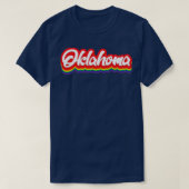 Oklahoma Rainbow Typografie T-shirt (Design voorkant)