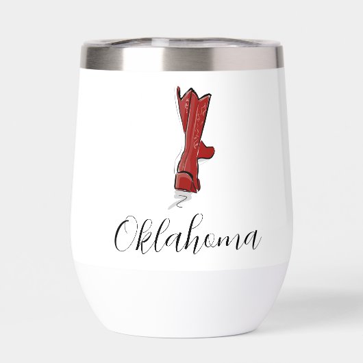 Oklahoma Red Boots (Achterkant)