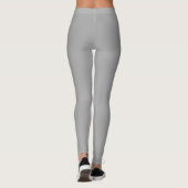 Oklahoma Red Lettering Gray Leggings (Achterkant)