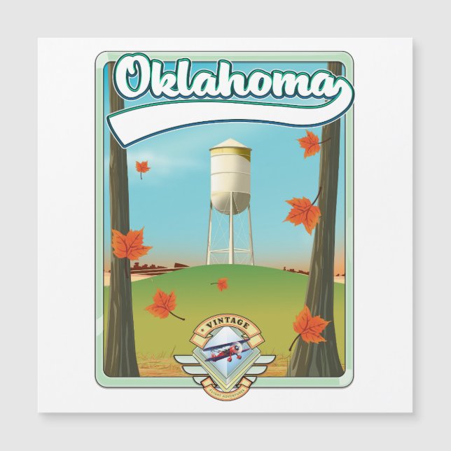 Oklahoma Reisposter (Voorkant)