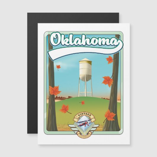 Oklahoma Reisposter (Voorkant / Achterkant)