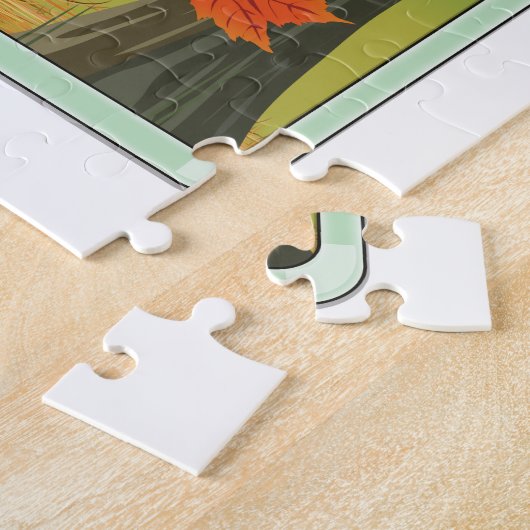 Oklahoma Reisposter Legpuzzel (Zijkant)