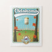 Oklahoma Reisposter Legpuzzel (Verticaal)