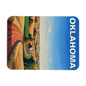 Oklahoma Reizen Magneet (Horizontaal)