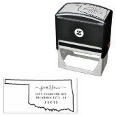 Oklahoma retouradres stempel zelf-inkt (In situ)
