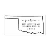Oklahoma retouradres stempel zelf-inkt (Design)