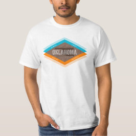 Oklahoma Retro Mid Century Modern Logo T-shirt