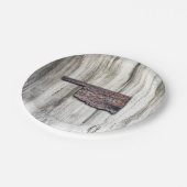 Oklahoma Rivets Papieren Bordje (Gekanteld)