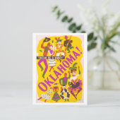  Oklahoma Rodgers + Hammerstein Show Poster Briefkaart (Staand voorkant)