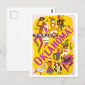  Oklahoma Rodgers + Hammerstein Show Poster Briefkaart (Voorkant / Achterkant)