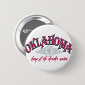 Oklahoma Ronde Button 5,7 Cm (Voorkant /achterkant)