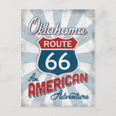 Oklahoma Route 66  Amerika Briefkaart (Voorkant)