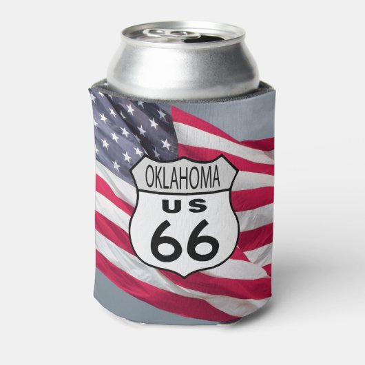 Oklahoma Route 66 Blikjeskoeler (Blikje Achterkant)