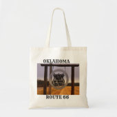 Oklahoma Route 66 Canvas tas (Voorkant)