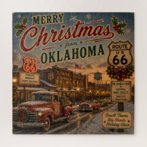 Oklahoma Route 66 Kerst Uitdaging