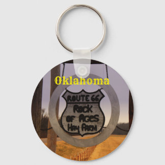 Oklahoma Route 66 Sleutelhanger