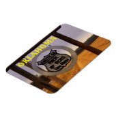 OKLAHOMA Route 66 Square MAGNET!! Magneet (Linkerzijde)