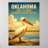 Oklahoma Salt Plains National Wildlife Refuge V02 Poster (Voorkant)