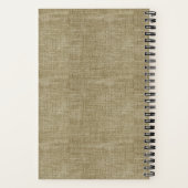 Oklahoma Schilderachtig staat silhouet gepersonali Notitieboek (Achterkant)